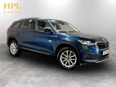 Used Skoda Kodiaq SE 150 HP (110 kW) 2021 Blue SUV
