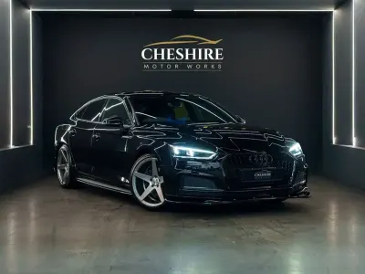 Used Audi A5 Sportback Black Edition 150 HP (110 kW) 2020 Black Hatchback