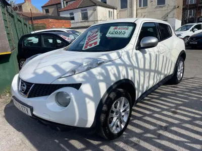 Używany Nissan Juke Acenta 2013 Biały SUV