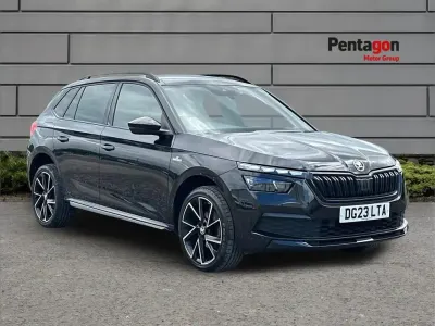 Usado Skoda Kamiq Monte Carlo 115 HP (84 kW) 2023 Preto SUV