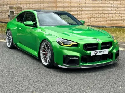 Begagnad BMW M2 M Performance 2025 Blå Sportkupé