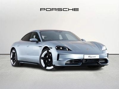 Silver New 2025 Porsche Taycan Sedan | £104,995