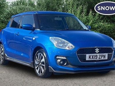 Used Suzuki Swift 90 HP (66 kW) 2019 Blue Hatchback