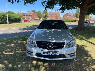 Used Mercedes C220 AMG 2012 Silver Coupe