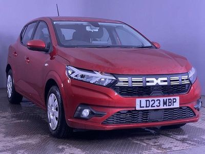Red Used 2023 Dacia Sandero Expression Hatchback | £9,999 (Good price)
