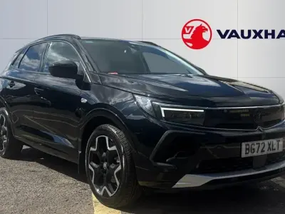 Used Vauxhall Grandland X Ultimate 130 HP (95 kW) 2022 Black SUV