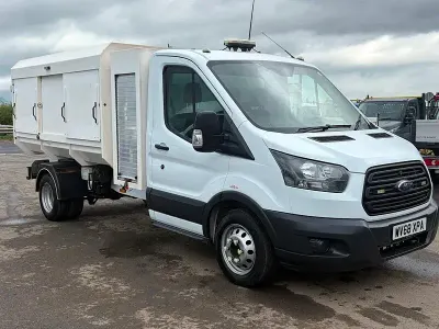 Used Ford Transit 130 HP (95 kW) 2018 White Van