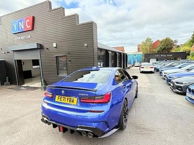 Blue Used 2021 BMW 330e M Sport Sedan | £22,491 (Fair price)