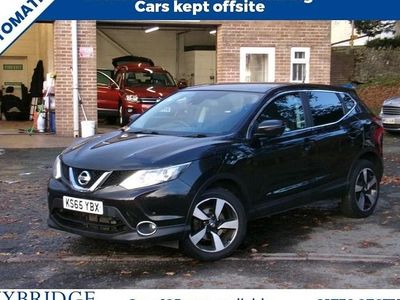 Black Used 2016 Nissan Qashqai N-TEC SUV | £9,750 (Good price)