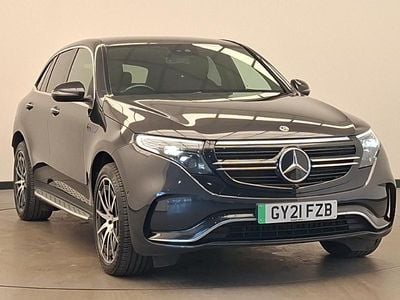 Used Mercedes EQC400 AMG line 300 kW (408 HP) 2021 Grey SUV