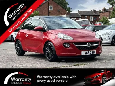 Used Vauxhall Adam Glam 2016 Red Hatchback