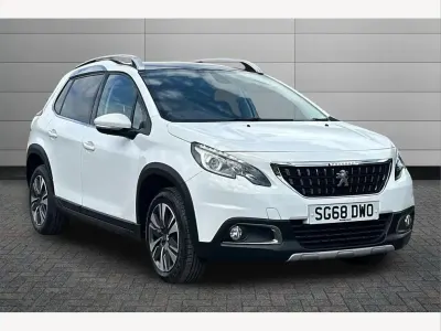 Used Peugeot 2008 Allure Premium 83 HP (61 kW) 2018 Bianca white SUV