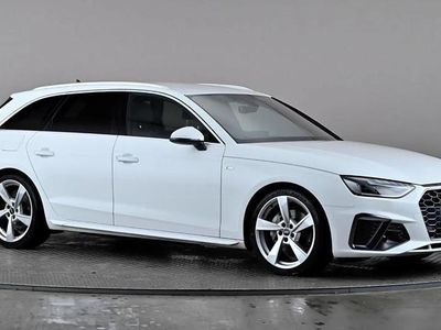 Used Audi A4 S-Line 204 HP (150 kW) 2022 White Estate