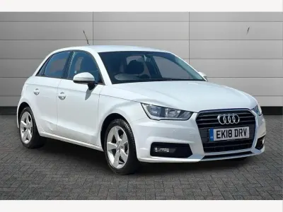Used Audi A1 Sport 95 HP (69 kW) 2018 White Hatchback