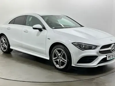 Used Mercedes CLA250e AMG Line Premium 2020 White Coupe