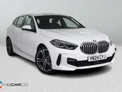 Used BMW 118 M Sport 136 HP (100 kW) 2024 White Hatchback