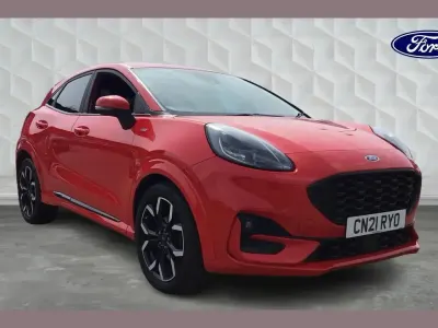 Używany Ford Puma ST-Line X 125 KM (91 kW) 2021 Czerwony SUV