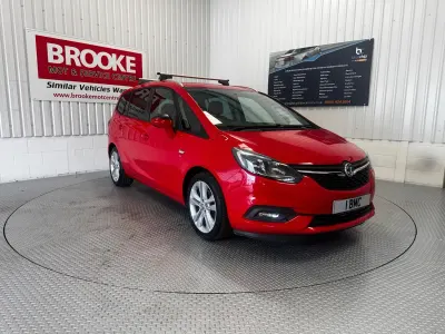 Used Vauxhall Zafira SRi 140 HP (102 kW) 2018 Red MPV