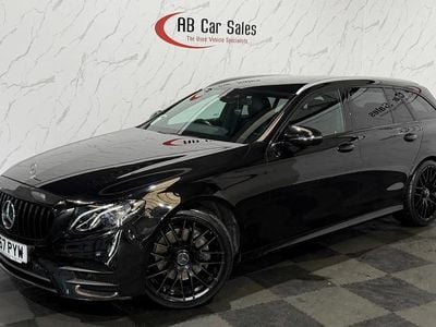 Used Mercedes E220 AMG line 2017 Black Estate