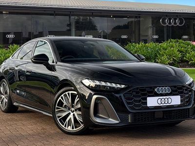 New Audi A5 S-Line 2025 Black Hatchback