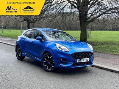 Blue Used 2020 Ford Puma ST-Line X SUV | £12,695 (Fair price)