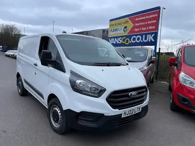 Used Ford Transit Custom 105 HP (77 kW) 2022 White Van