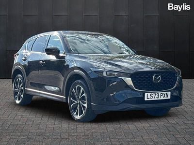 Black Used 2023 Mazda CX-5 Exclusive-Line SUV | £18,622 (Fair price)