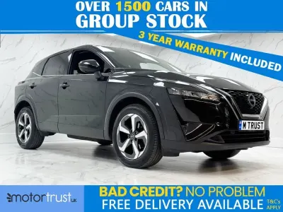 Used Nissan Qashqai N-Connecta 140 HP (102 kW) 2023 Black SUV
