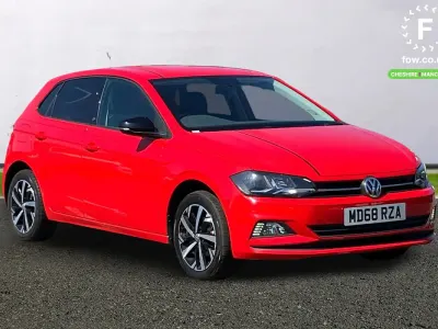 Used VW Polo Beats 65 HP (47 kW) 2019 Red Hatchback