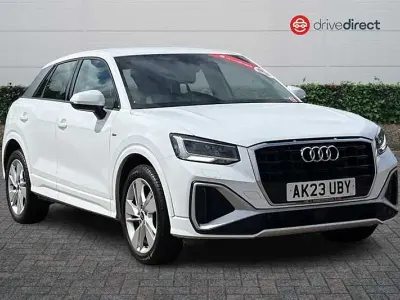 Used Audi Q2 S-Line 150 HP (110 kW) 2023 White SUV