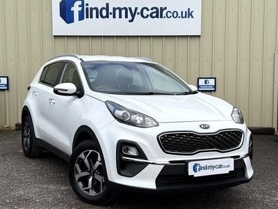 Used Kia Sportage 136 HP (100 kW) 2021 White SUV
