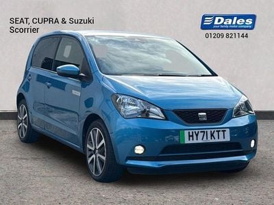 Used Seat Mii Electric 61 kW (83 HP) 2021 Blue Hatchback