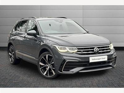 Grey Used 2023 VW Tiguan R-line SUV | £30,391 (A bit pricey)