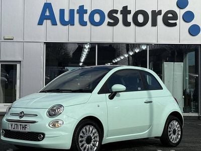 Used Fiat 500 Lounge 70 HP (51 kW) 2020 Green Hatchback