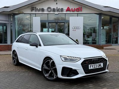 Used Audi S4 Black Edition 341 HP (250 kW) 2023 White Estate