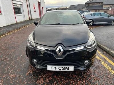 Used Renault Clio IV Dynamique 75 HP (55 kW) 2014 Black Hatchback