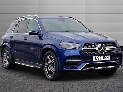 Used Mercedes GLE350 AMG Line Premium 320 HP (235 kW) 2021 Brilliant blue Estate