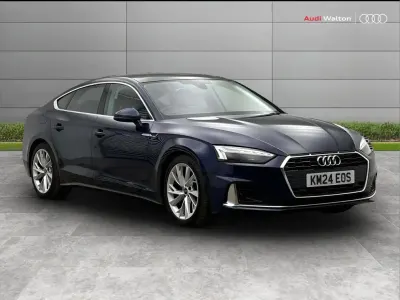 Used Audi A5 Sport 147 HP (108 kW) 2024 Blue Hatchback