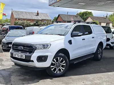 Gebraucht Ford Ranger Wildtrack 2021 Weiß Pickup