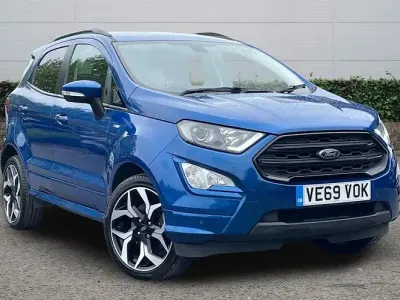 Usado Ford Ecosport ST-Line 125 HP (91 kW) 2019 Azul SUV