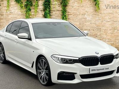 Used BMW 540 M Sport 335 HP (246 kW) 2018 White Sedan