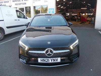 Used Mercedes A250 AMG Line Premium Plus 102 HP (75 kW) 2021 Black Hatchback