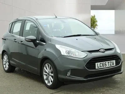Used Ford B-MAX Titanium 100 HP (73 kW) 2015 Grey MPV