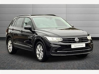 Black Used 2021 VW Tiguan Life SUV | £17,395 (Fair price)