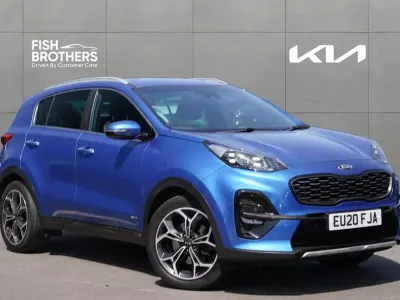 Used Kia Sportage GT-Line 174 HP (127 kW) 2020 Blue SUV