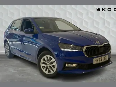 Used Skoda Fabia Comfort 108 HP (79 kW) 2023 Blue Hatchback