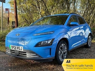 Blue Used 2021 Hyundai Kona Premium SUV | £11,350 (Good price)