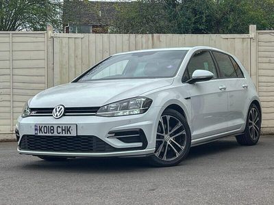 Used VW Golf VII R-line 150 HP (110 kW) 2018 White Hatchback