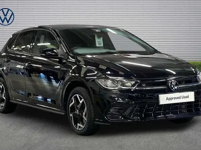 Used VW Polo R-line 115 HP (84 kW) 2025 Black Hatchback