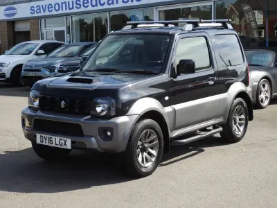 Used Suzuki Jimny SZ4 85 HP (62 kW) 2016 Black/grey SUV